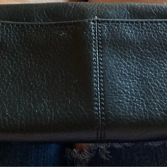 Coach Black Leather Wallet with Gold Hardware - Picture 2 of 6